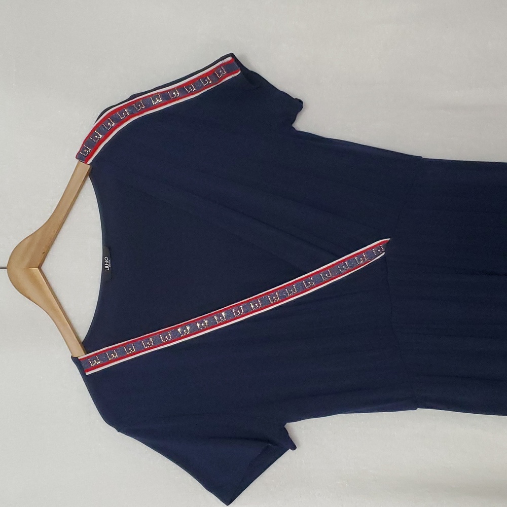 LIU JO Sport Dark Navy Blue Maxi Dress